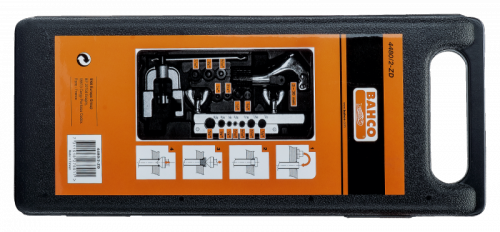 Adapter do podwójnego kielichowania rur 3/16&quot;, 1/4&quot;, 5/16&quot;, 3/8&quot;, 1/2&quot; BAHCO