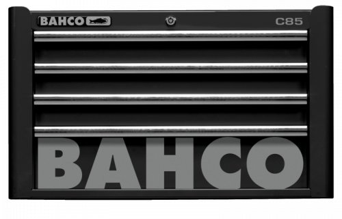 Nadstawka narzędziowa 4 szuflady do wózka C85 (czarna) BAHCO