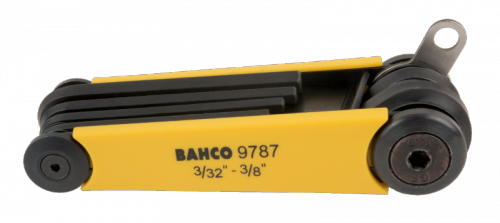Zestaw kluczy imbusowych calowych 7 sztuk 3/32-3/8 in BAHCO