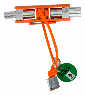 Klucz do szaf sterowniczych MULTIFITTING MASTER KEY 5 TAH Dyneema BAHCO