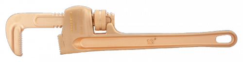Klucz do rur Heavy Duty 10&quot;, nieiskrzący CU-BE BAHCO