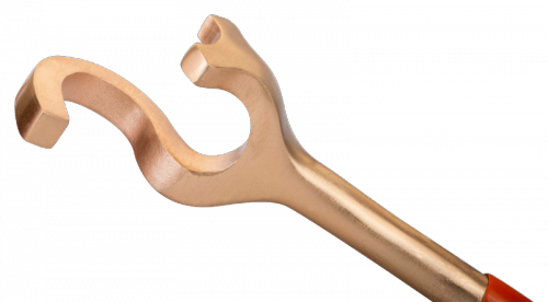 Klucz do zaworów nieiskrzący CU-BE 400 mm, śr. otwarcia 48 mm BAHCO