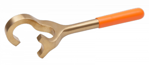 Klucz do zaworów nieiskrzący AL-BR 490 mm, śr. otwarcia 60 mm BAHCO