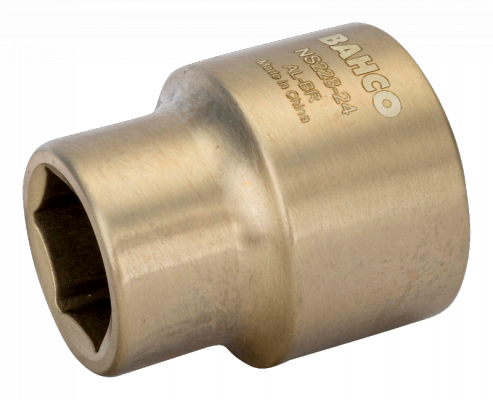 Nasadka nieiskrząca AL-BR 1&quot; 6-kątna 50 mm BAHCO