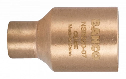 Nasadka nieiskrząca CU-BE 1/2&quot; 6-kątna 23 mm BAHCO