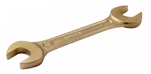 Klucz płaski otwarty, nieiskrzący AL-BR 14x17 mm BAHCO