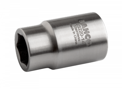 Nasadka 1/4&quot; 6-kątna 11 mm ze stali nierdzewnej BAHCO