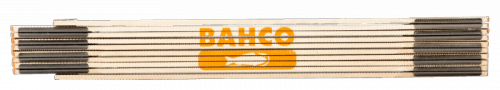 Miara składana drewniana 2m metryczno-calowa BAHCO (25 szt.)