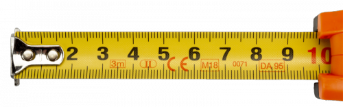 Taśma miernicza metryczna magnetyczna 5m 25mm angielska BAHCO