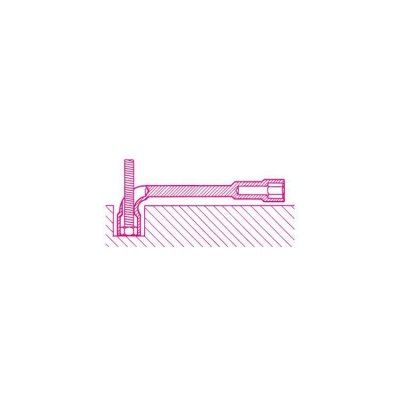 Klucz fajkowy dwustronny 11x11 mm, 932 Beta