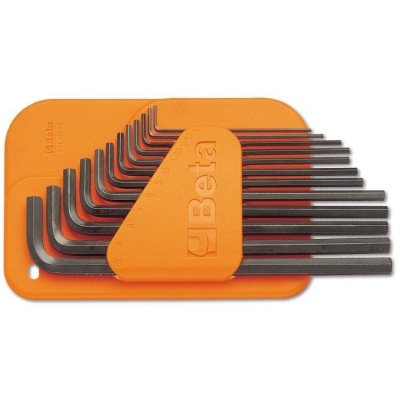 Zestaw 12 kluczy trzpieniowych kątowych imbusowych długich 2-10 mm w uchwycie, 96L/SC12 Beta