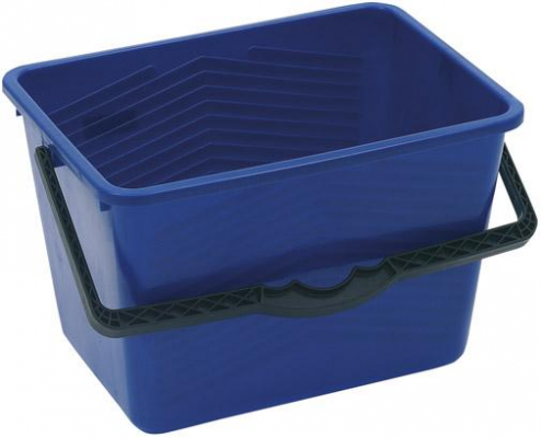 Wiadro do farby ze skala pomiarowa,prostokatne, 14l,niebieskie Nölle PROFI BRUSH