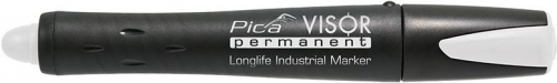 Marker permanentny VISOR przmyslowy, bialy Pica