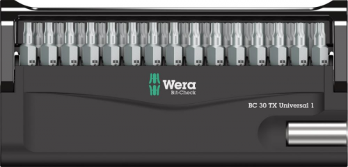 Zestaw bitow Bit-Check 30 TX Universal 1 Wera