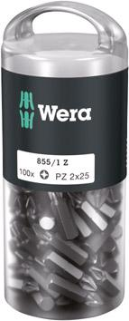Bit 1/4&quot;DIN3126E6,3 do srub z lbem z gniazd. TORX 40x25mm opakowanie 100szt. Wera