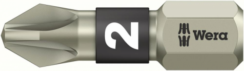 Bit nierdzewny 1/4&quot; DIN3126C6,3 PZ2x25mm Wera