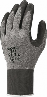 Rękawice montażowe szare 341-9/XL  (10 par)