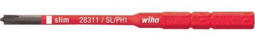 Trzpień wymienny slimBit Torque VDE PlusMinus/PH2x75mm Wiha Wiha