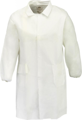 Fartuch CoverStar, 65 g/m², rozmiar S, biały