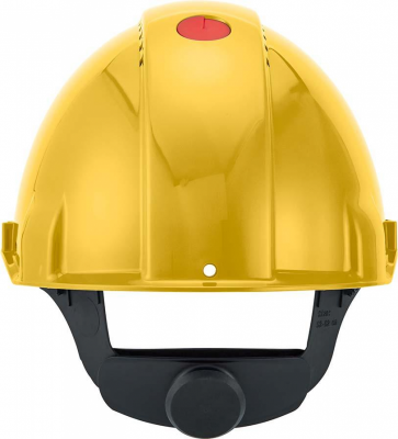 Kask ochronny G3000N ABS,, system, zapadkowy,, pomarańczowy 3M