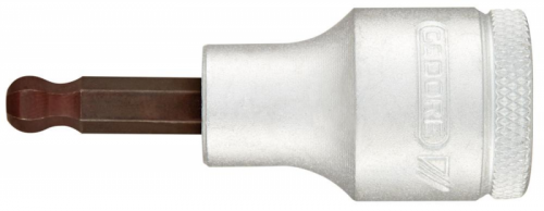 Nasadka wktetakowa 1/2&quot; d.srub z gniaz.6-kat. z kulista glowka 6x60mm GEDORE
