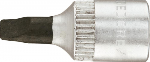 Nasadka wkrętakowa 1/4″ do śrub z rowkiem, 6,5x1,2mm GEDORE