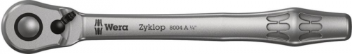 Grzechotka dwukierunkowa z przelaczn.dzwign. ZYKLOP metal switch 1/4&quot; Wera