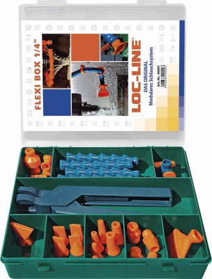 Zest.weza doprow.chlodz. Flexi-Box 27-cz. 1/4&quot; LOC-LINE