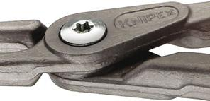Szczypce Segera do pierścieni osadczych wewn. 130 mm, wygiete 90°, 48 21 J01 KNIPEX