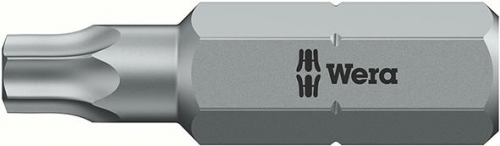 Bit z otworem 1/4&quot; DIN3126C6,3,d.srub z gniazdem Torx 10x25mm Wera
