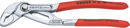 Szczypce nastawne do rur Cobra, 180mm, 87 03 180, KNIPEX