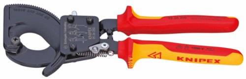 Nożyce zapadkowe do cięcia przewodów (kabli) VDE 280mm 95 36 280 KNIPEX