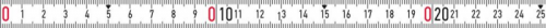 Tasma miernicza, biala 5mx13mm samoprzyl. LNR-SK BMI
