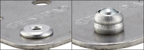 Nit jednostronnie zamyk, wielozakr,alum,leb plas.-okr.4x13mm GESIPA  (500 szt.)
