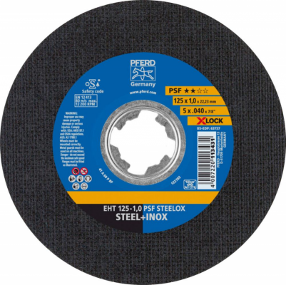 Tarcza do ciec.PSF X-LOCKSTEELOX 115x1mm Pferd
