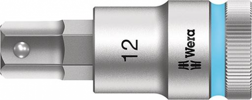 Nasadka wktetakowa 1/2&quot; d.srub z gniaz.6-kat. z funkcja przytrzym. ,12x60mmWera