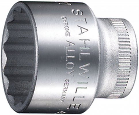 Nasadka 3/8&quot; 19mm, 12-kątna, krótka STAHLWILLE