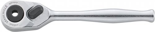 Grzechotka 1/4&quot; z wewn. sześc.1/4&quot; do BIT;  rękojeść metalowa 117mm STAHLWILLE