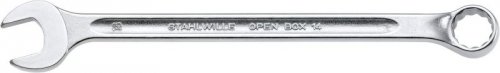 Klucz płasko-oczkowy 9mm, długi, OPEN-BOX STAHLWILLE