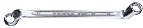 Klucz oczkowy dwustronny 18x21mm głębokoodsadzony, STABIL STAHLWILLE