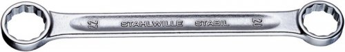Klucz oczkowy dwustronny 27x32mm prosty, STABIL STAHLWILLE