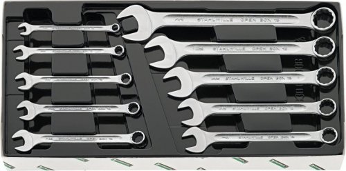Zestaw kluczy płasko-oczkowych1/4&quot;-3/4&quot; 10szt. STAHLWILLE