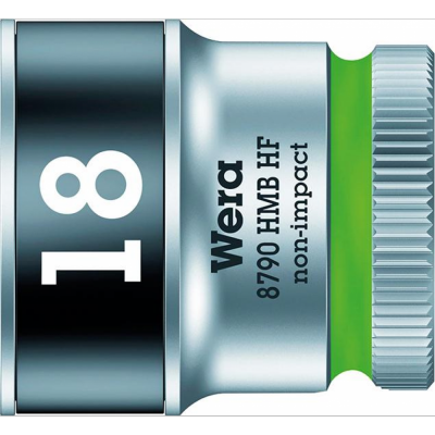 Końcówka klucza nasad. 3/8&quot; 18mm HF Wera