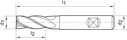 Wiertlo rdzeniowe krotkie KBK HSS, chwyt Weldon 41/30mm BDS