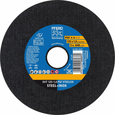 Tarcza do ciecia, prosta A24PPSF-INOX 178x2,5mm PFERD