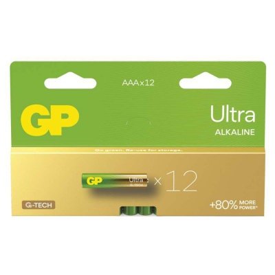 GP Bateria alkaliczna ULTRA AAA (LR03) 12 szt.