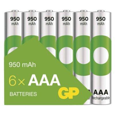 GP Akumulatorek ReCyko 950 AAA (HR03) 6PP /*MPP