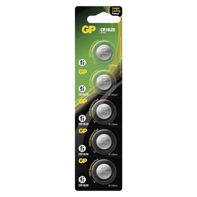 GP Bateria litowa guzikowa CR1620 5BL
