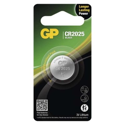 GP Bateria litowa guzikowa CR2025 1BL