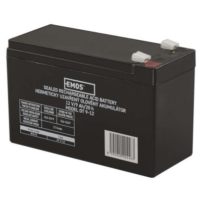 Akumulator AGM 12V 9Ah faston 6,3